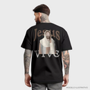 Camiseta Oversized Jesus Vive