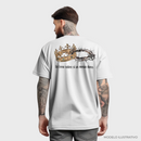 Camiseta Cristã – Ele Levou Sobre Si Nossas Dores